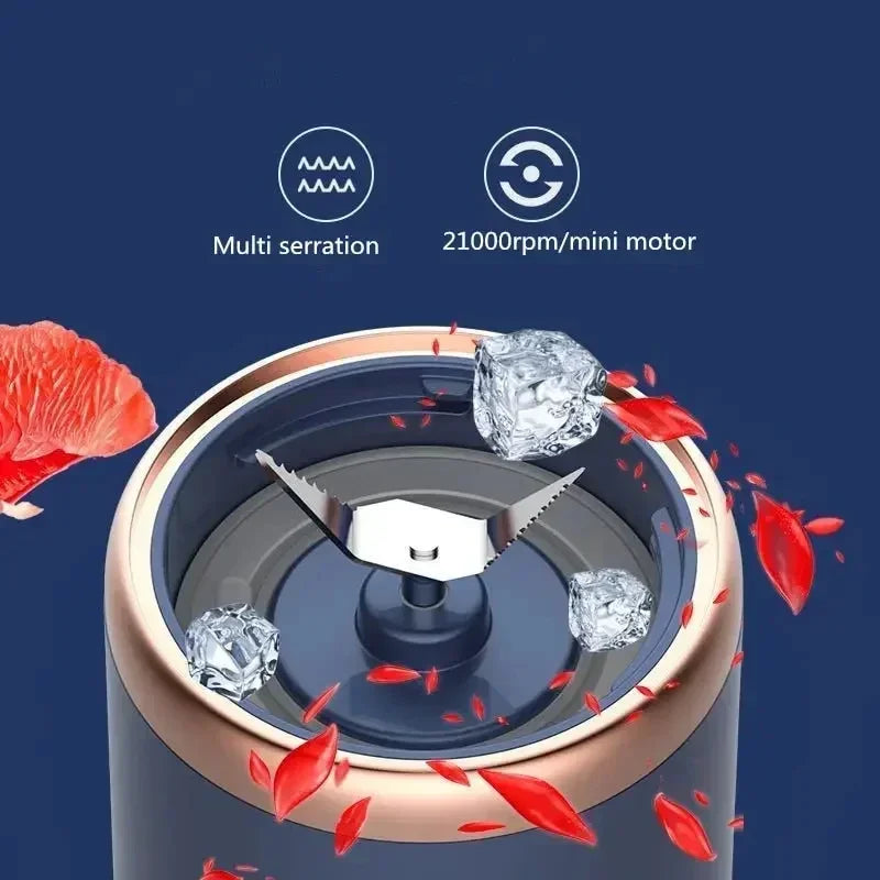 Tragbarer elektrischer Entsafter-Mixer