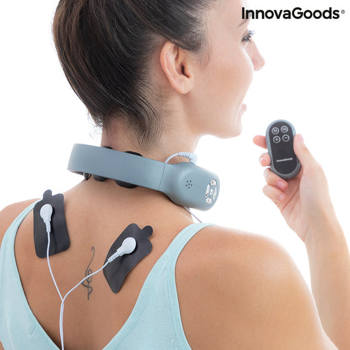 Rechargeable Neck Massager with Remote Control Nekival InnovaGoods