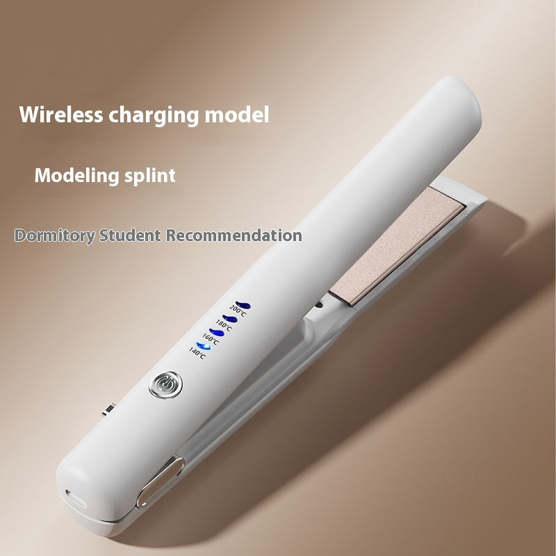 Mini Wireless Hair Straightener & Curler