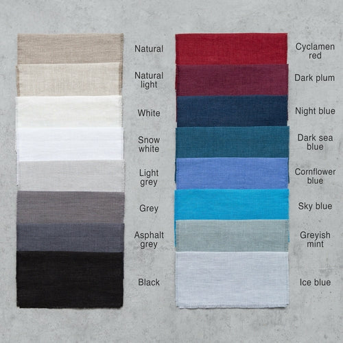 Bolso tote grande de lino verde grisáceo